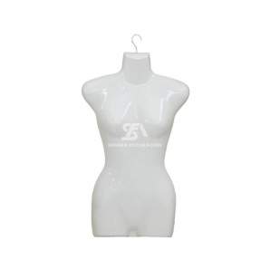 Foto de producto Busto Percha Chica Color Blanco Entero De Plastico