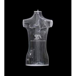 Foto de producto Maniqui Hinchable Para Mujer Medio Cuerpo