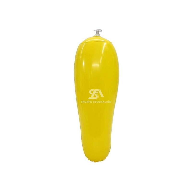 Foto de producto relleno hinchable de bota color amarillo