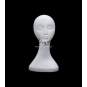 Foto de producto Cabeza Mujer Color Blanco De Poliespan 38Cm
