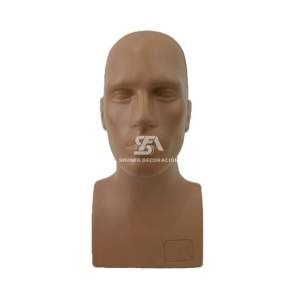 Foto de producto Cabeza Hombre Color Carne De Plastico