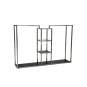 Foto de producto Perchero Mate Con Cristal Negro