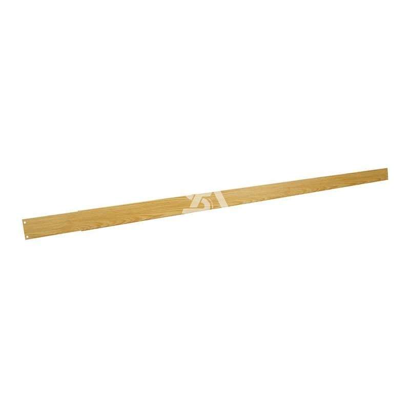 Foto de producto chapa embellecedora para cremallera en imitación madera 180cm