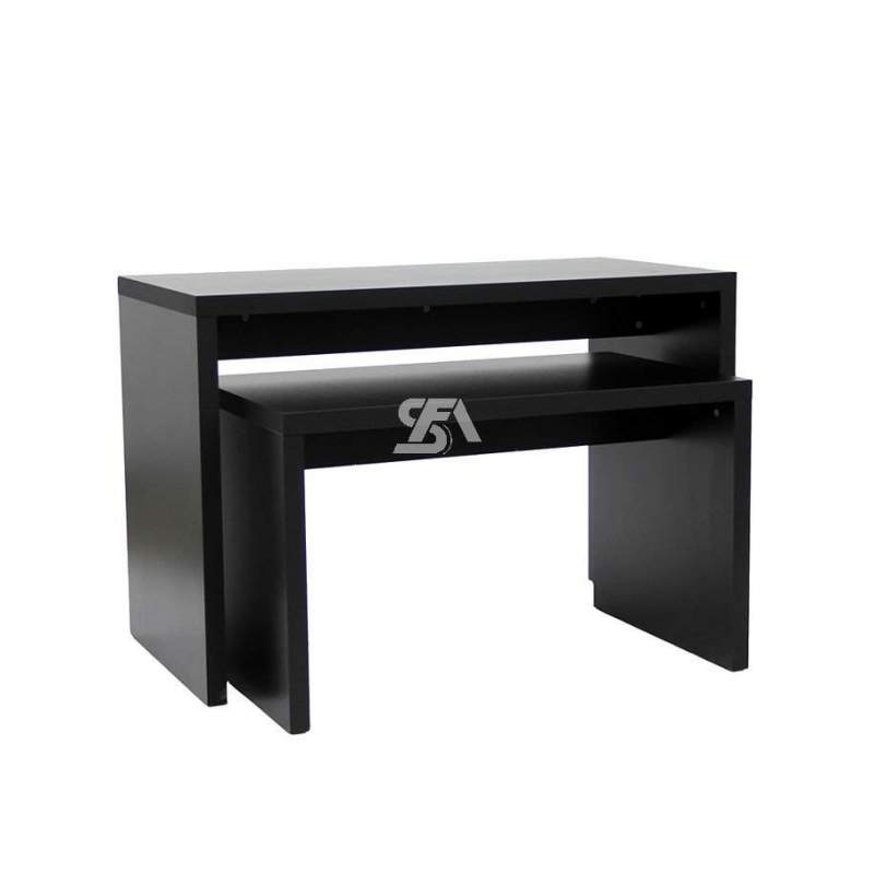Foto de producto Conjunto mesas 120*60*80/100*60*60cm color negro