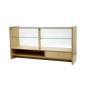 Foto de producto Mostrador con cristal y cajon color haya 180*94cm