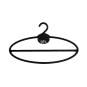 Foto de producto Aro de bufanda color negro de plastico 22*14cm