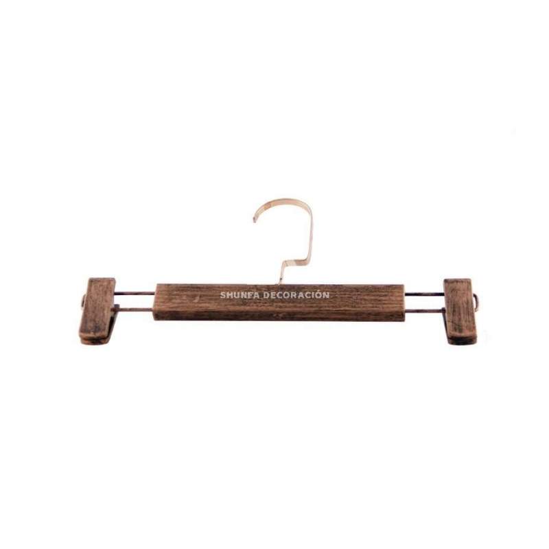 Foto de producto Percha de plastico para pantalon color cobre 31cm