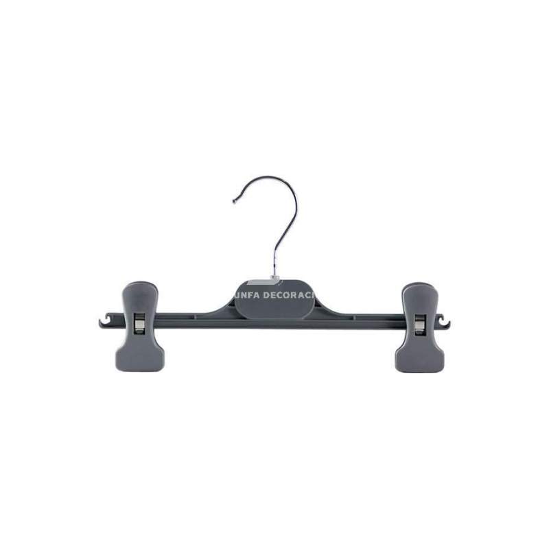 Foto de producto Percha de plastico color gris 26cm 105223