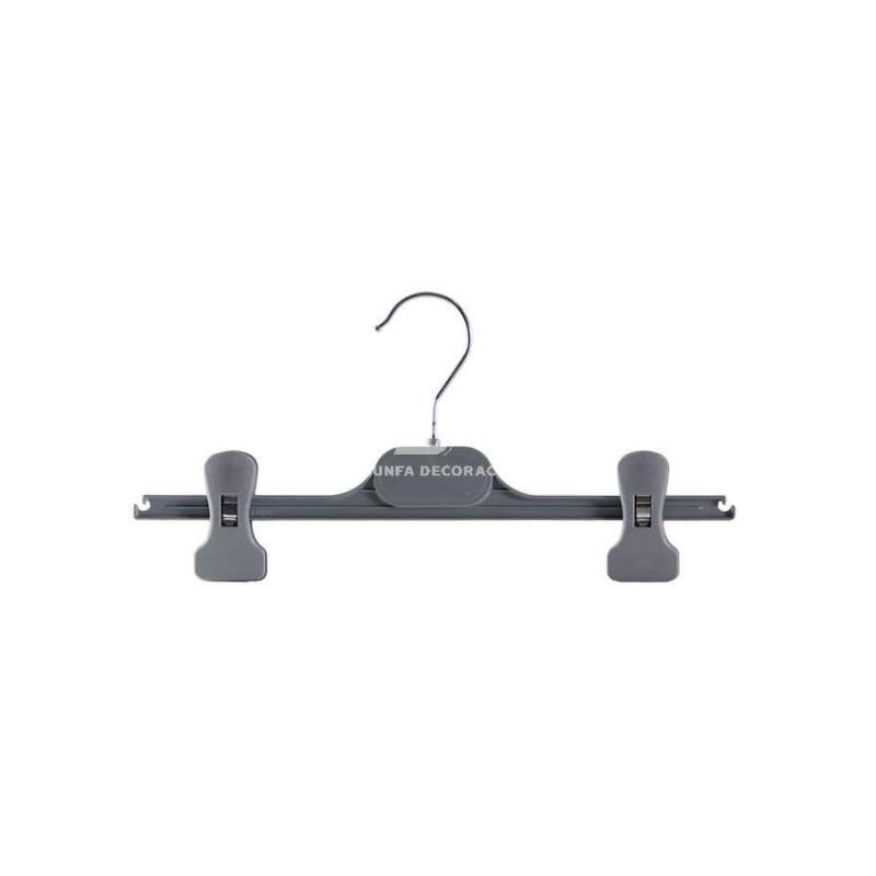 Foto de producto Percha de plastico color gris 30cm 105226