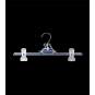 Foto de producto Percha de plastico color transparente 35cm 105255