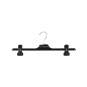 Foto de producto Percha de plastico color negro 38cm 105256