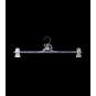 Foto de producto Percha de plastico color transparente 48cm 105222