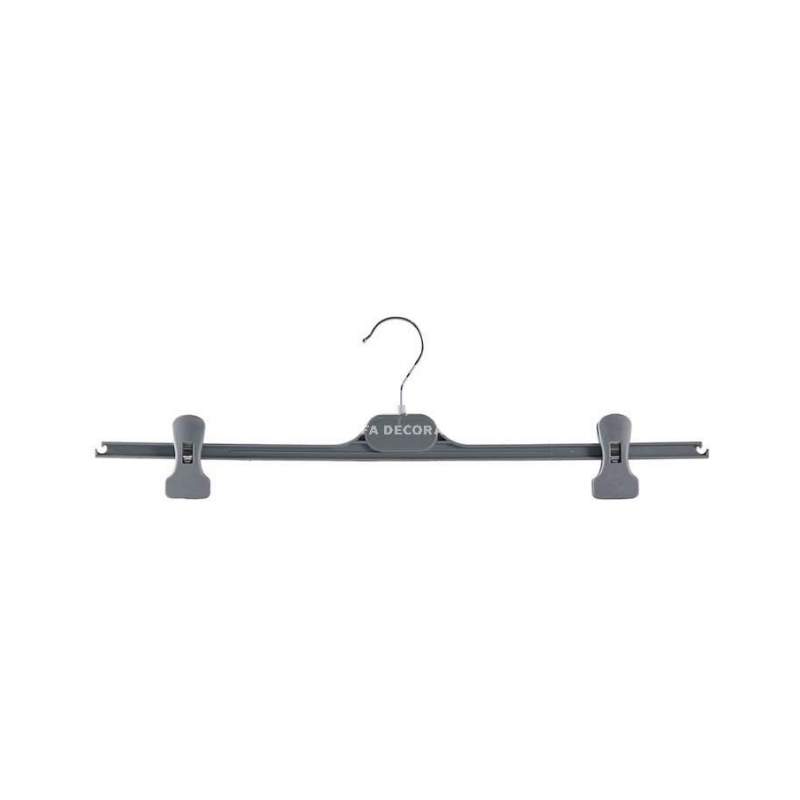 Foto de producto Percha de plastico color gris 48cm 105228