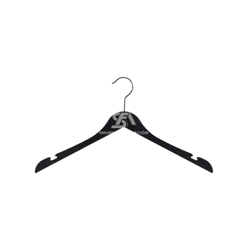 Foto de producto Percha de plastico color negro 43cm 105211