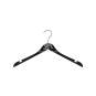 Foto de producto Percha de plastico color negro 43cm 105211