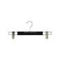Foto de producto Percha de plastico color negro pantalon 36cm 105231