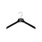 Foto de producto Percha de plastico color negro 34cm 105251