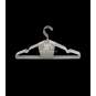 Foto de producto Percha de plastico antideslizante color metal negro 40cm