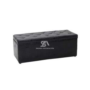 Foto de producto Sillon de zapateria color negro 40*100*40cm