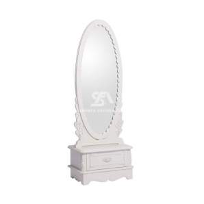 Espejo de boutique en color blanco