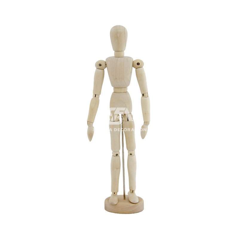 Foto de producto maniquí articulado de madera 32cm
