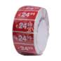 Foto de rollo de x1000 etiquetas adhesivas de precio 24,99€