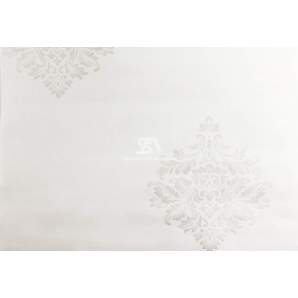 Papel tapizado para pared 0.53x10M color blanco