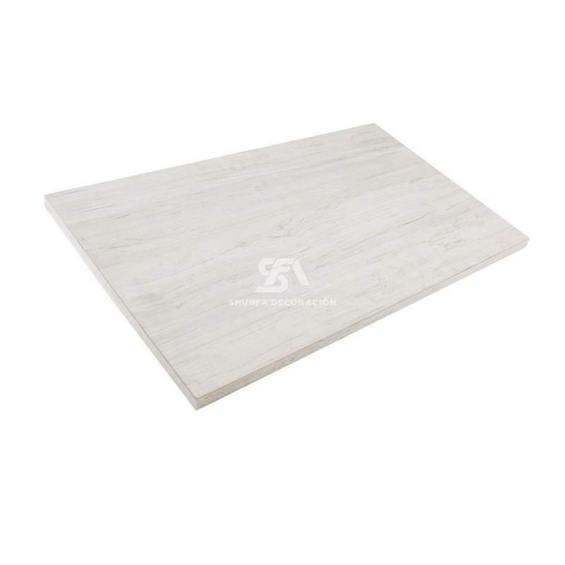 Panel 60x35x1.9cm color abedul blanco