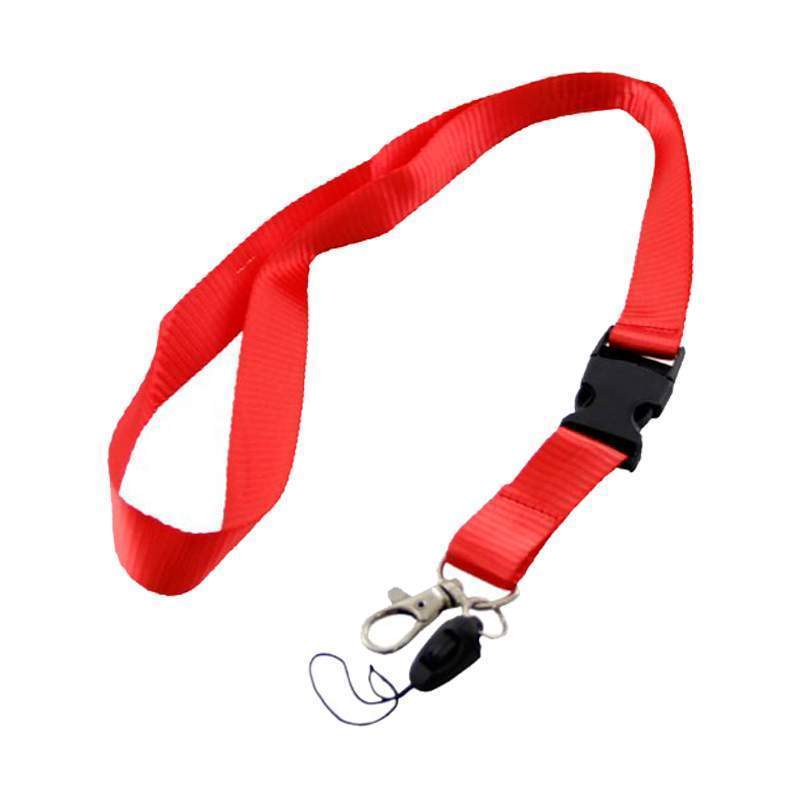 Cinta con pinza para porta-carnet varios colores