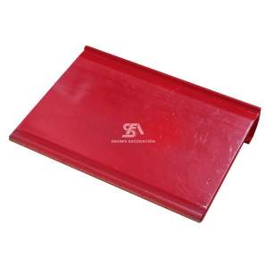 Portaprecio color rojo 6cm