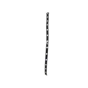 Tira de plástico para perchas 50cm color negro