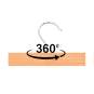 Gancho 360 Percha Madera Pantalón