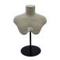 Foto de producto Busto Hombre Con Base Color Negro De Plastico