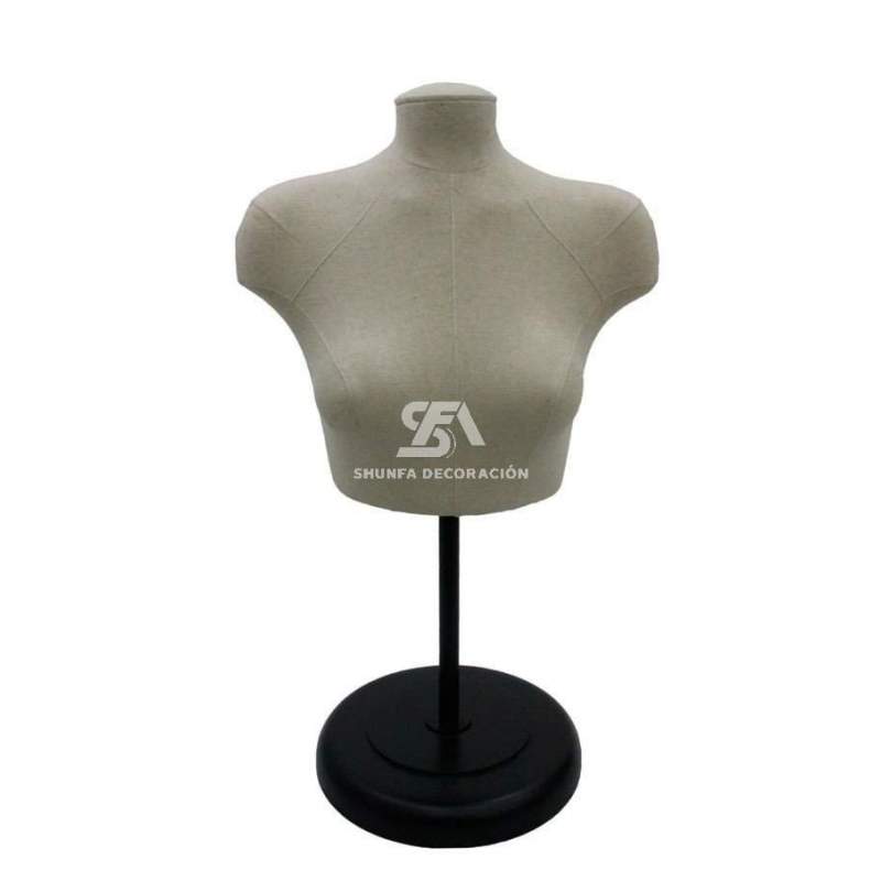 Foto de producto Busto Mujer Con Base Color Negro De Plastico