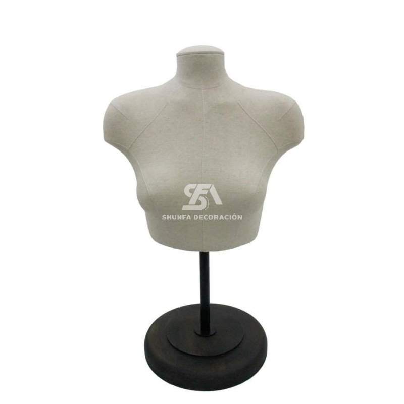 Foto de producto Busto Mujer Con Base Color Marron