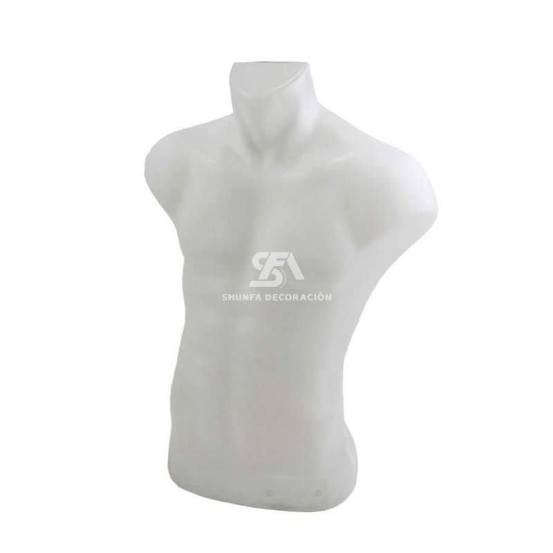 Foto de producto Busto Hombre Color Blanco De Plastico