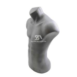 Foto de producto Busto Hombre Color Gris De Plastico