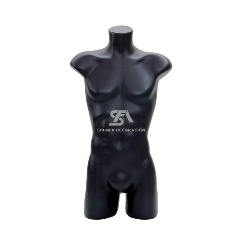 Foto de producto Busto Hombre Color Negro De Plastico