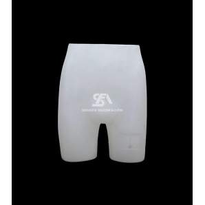 Foto de producto maniquí masculino de plástico para pantalón color blanco 41cm