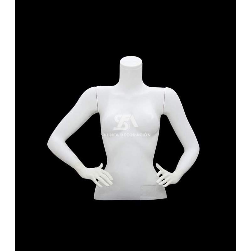 Foto de producto Busto Mujer Color Blanco De Plastico