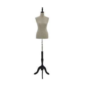 Foto de producto Busto Mujer Con Base Color Madera Negra De Plastico