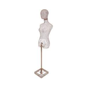 Foto de producto Busto Mujer Color Oro Rosa De Metal